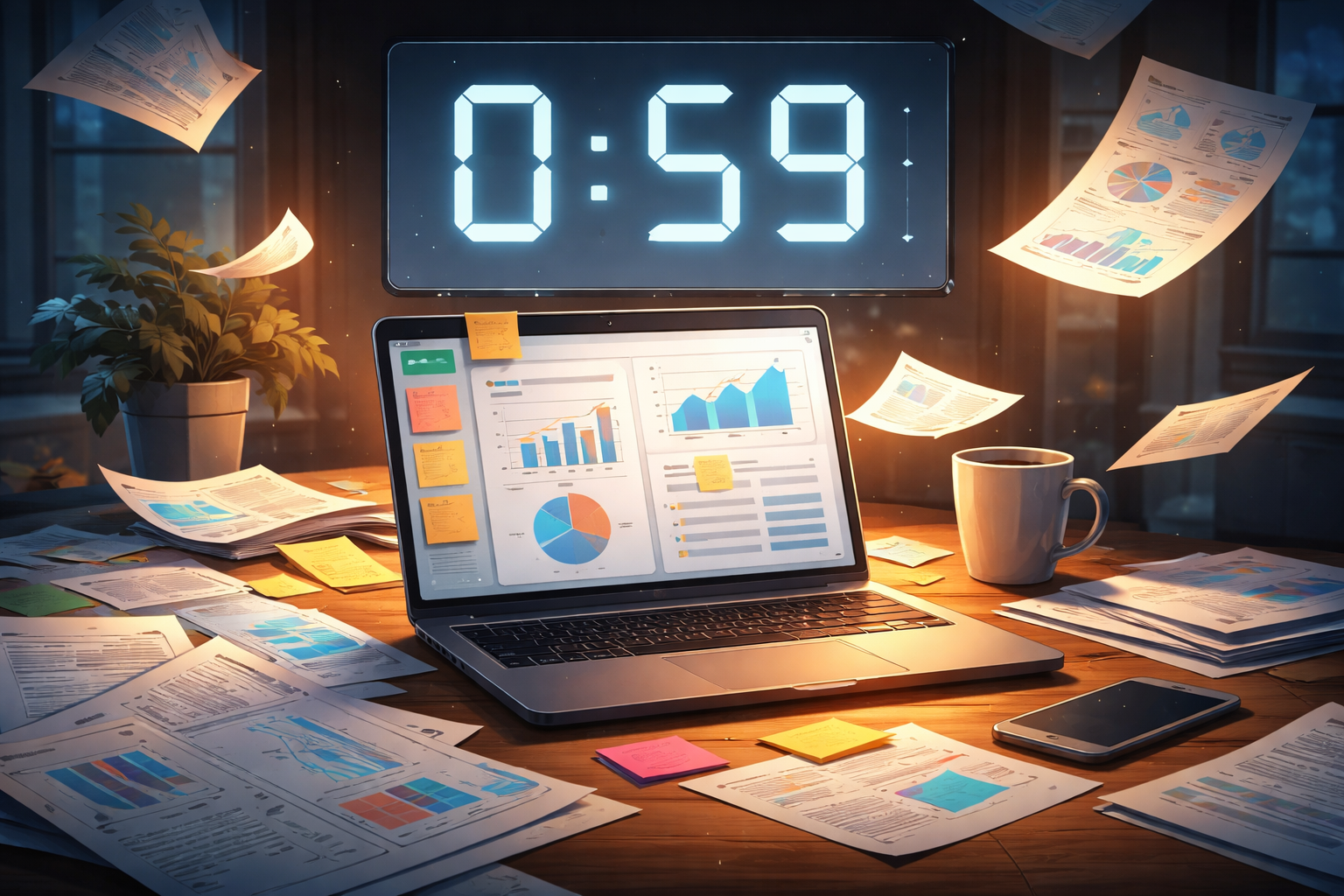 AI generated post header