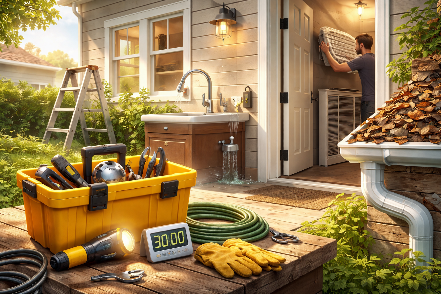 AI generated post header