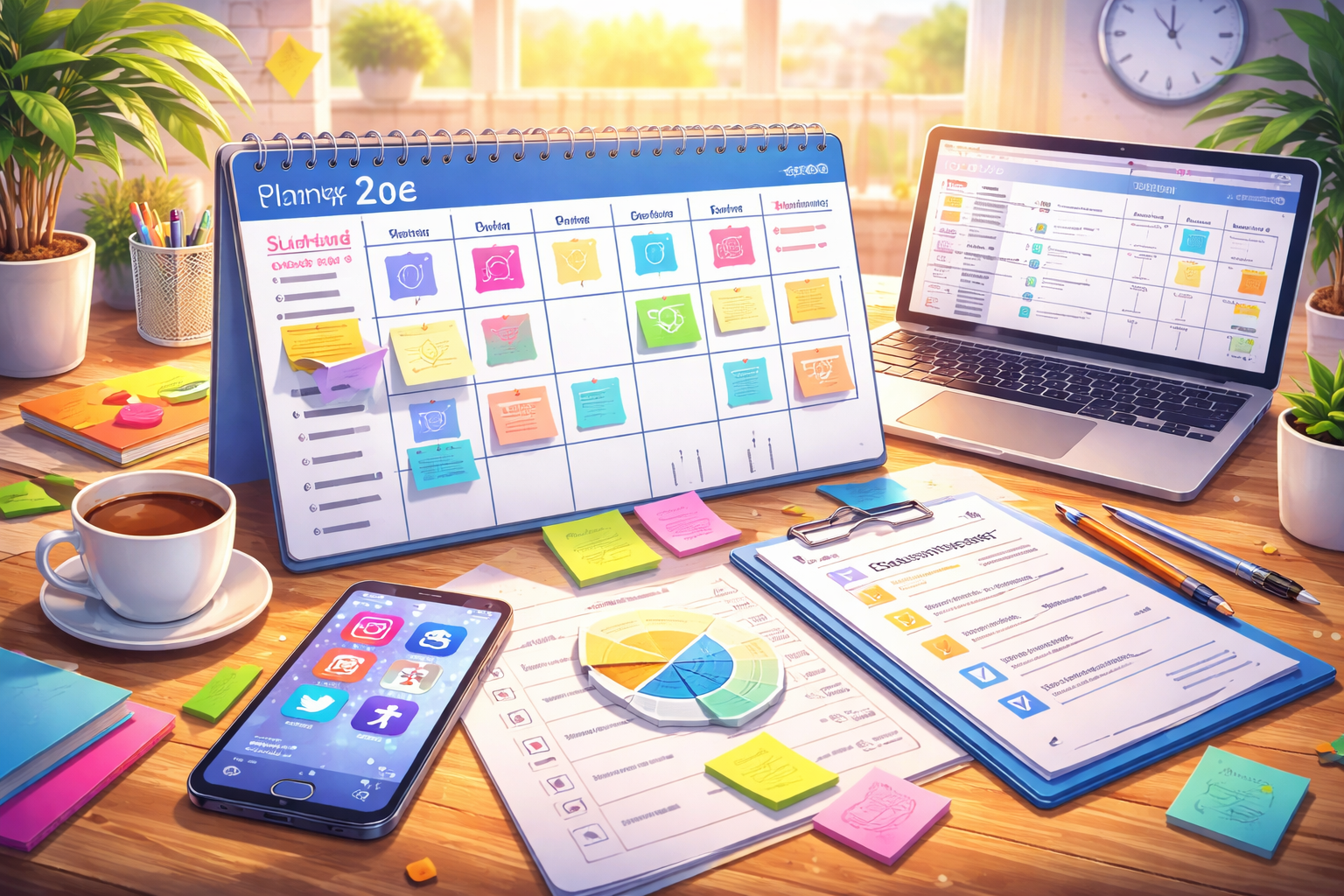 AI generated post header