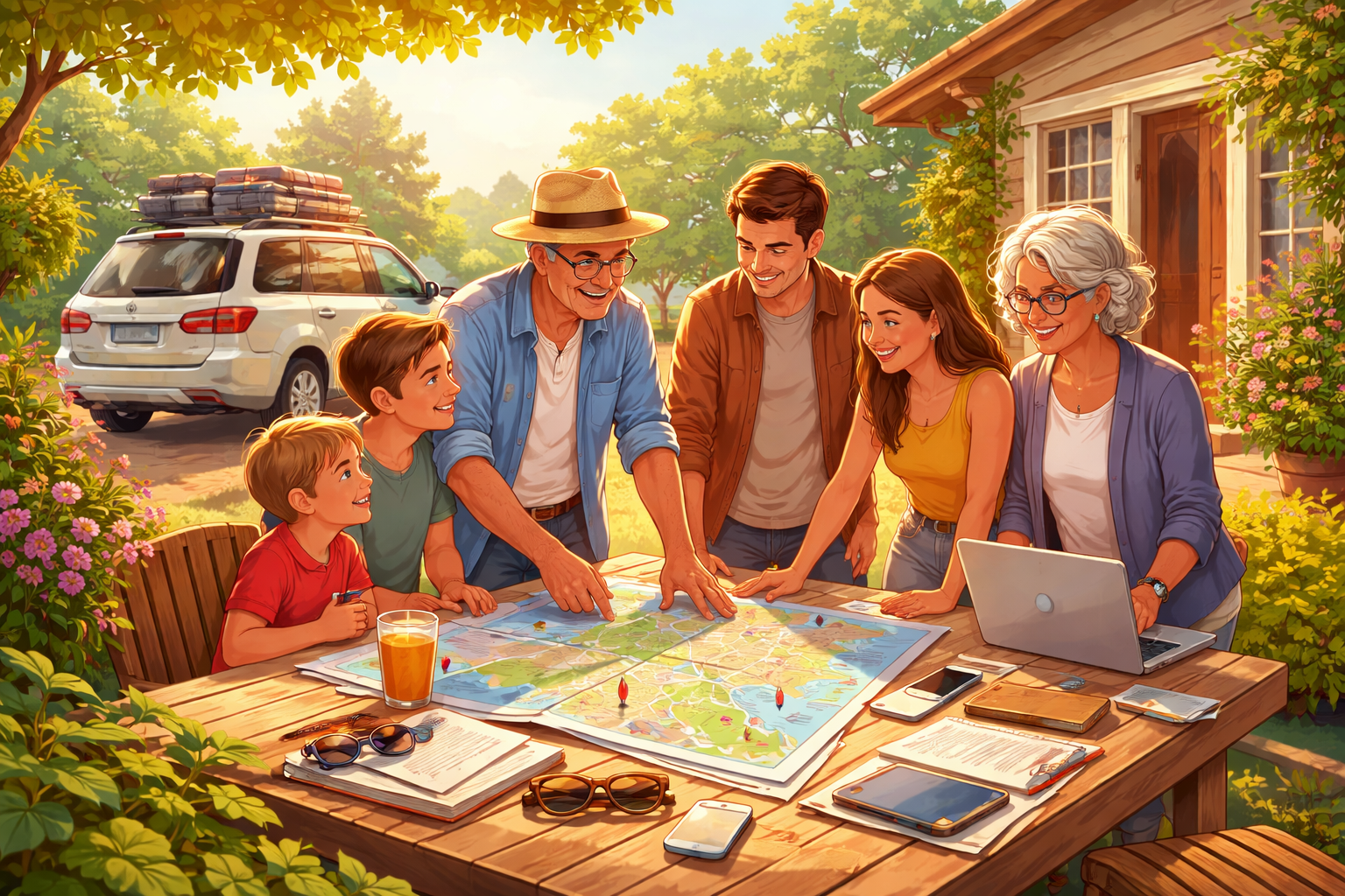 AI generated post header