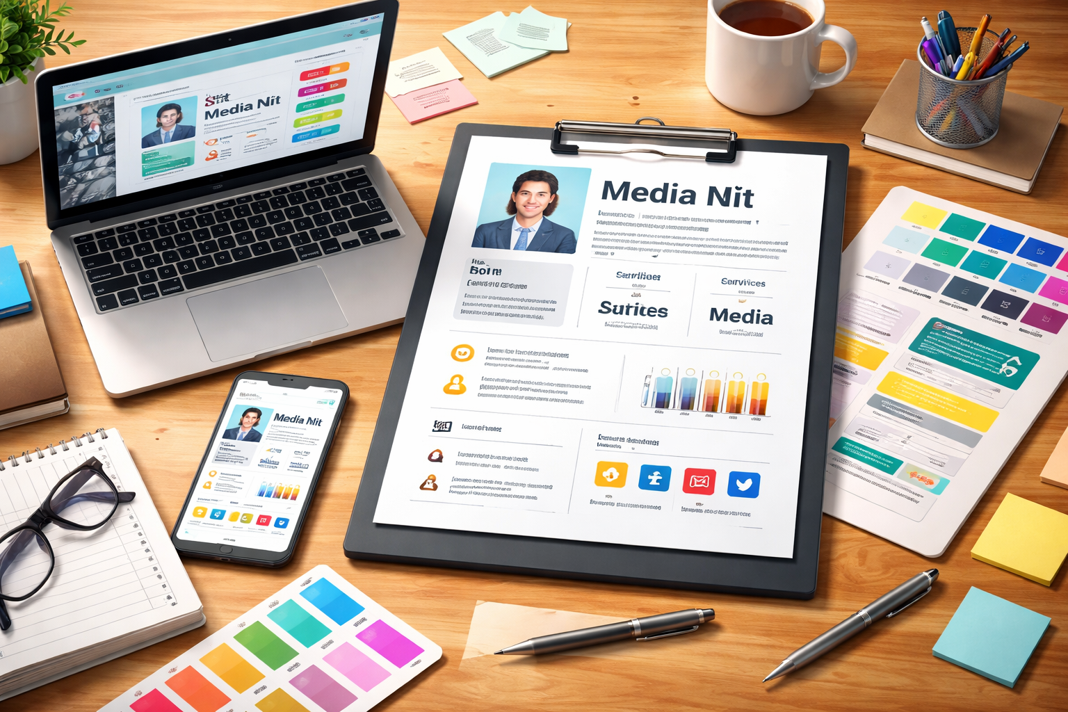 AI generated post header