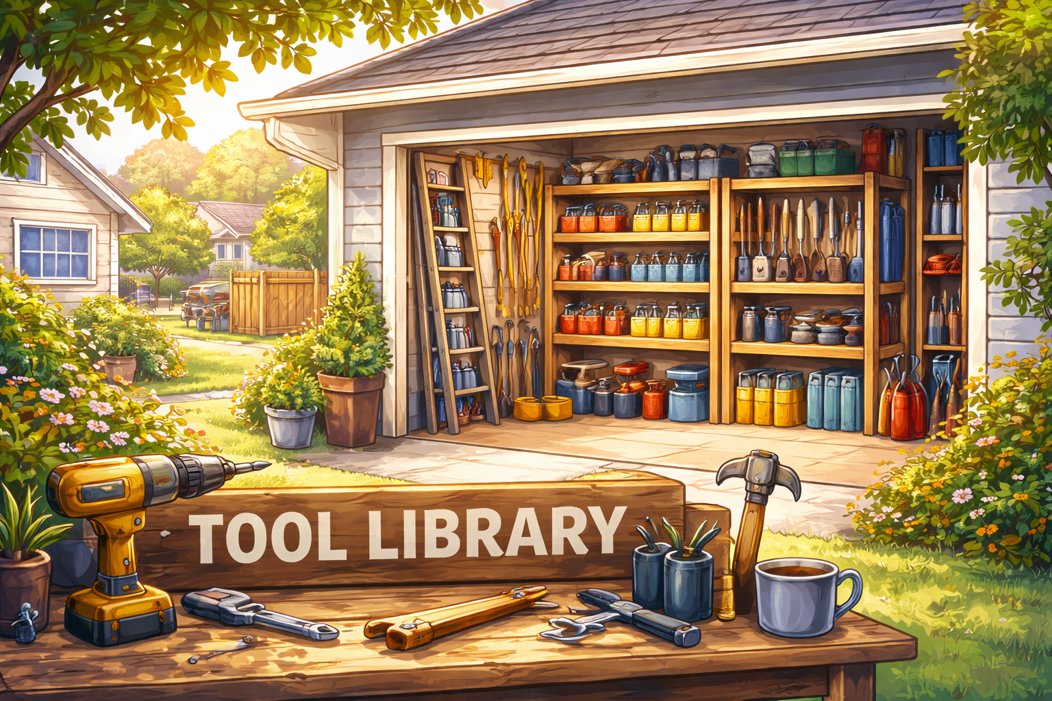 AI generated post header