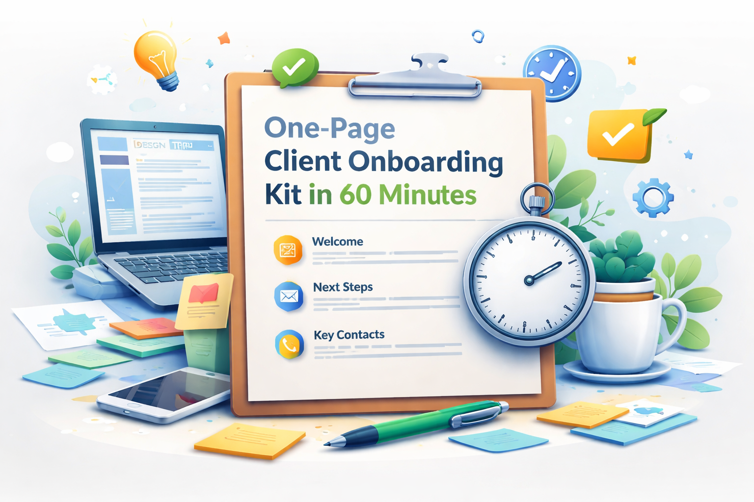 AI generated post header