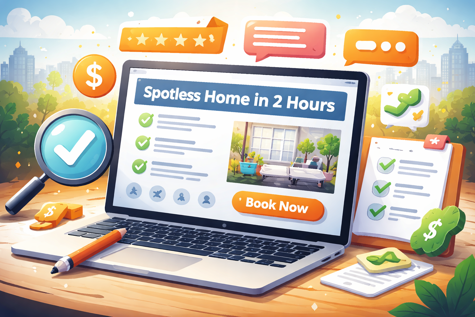 AI generated post header