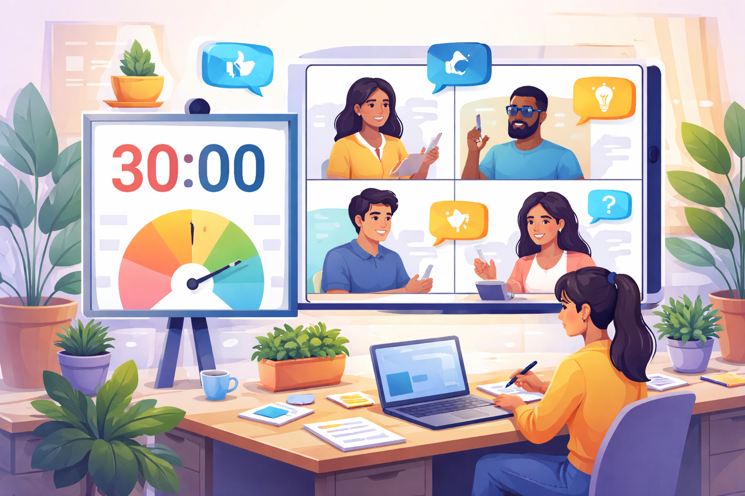 AI generated post header