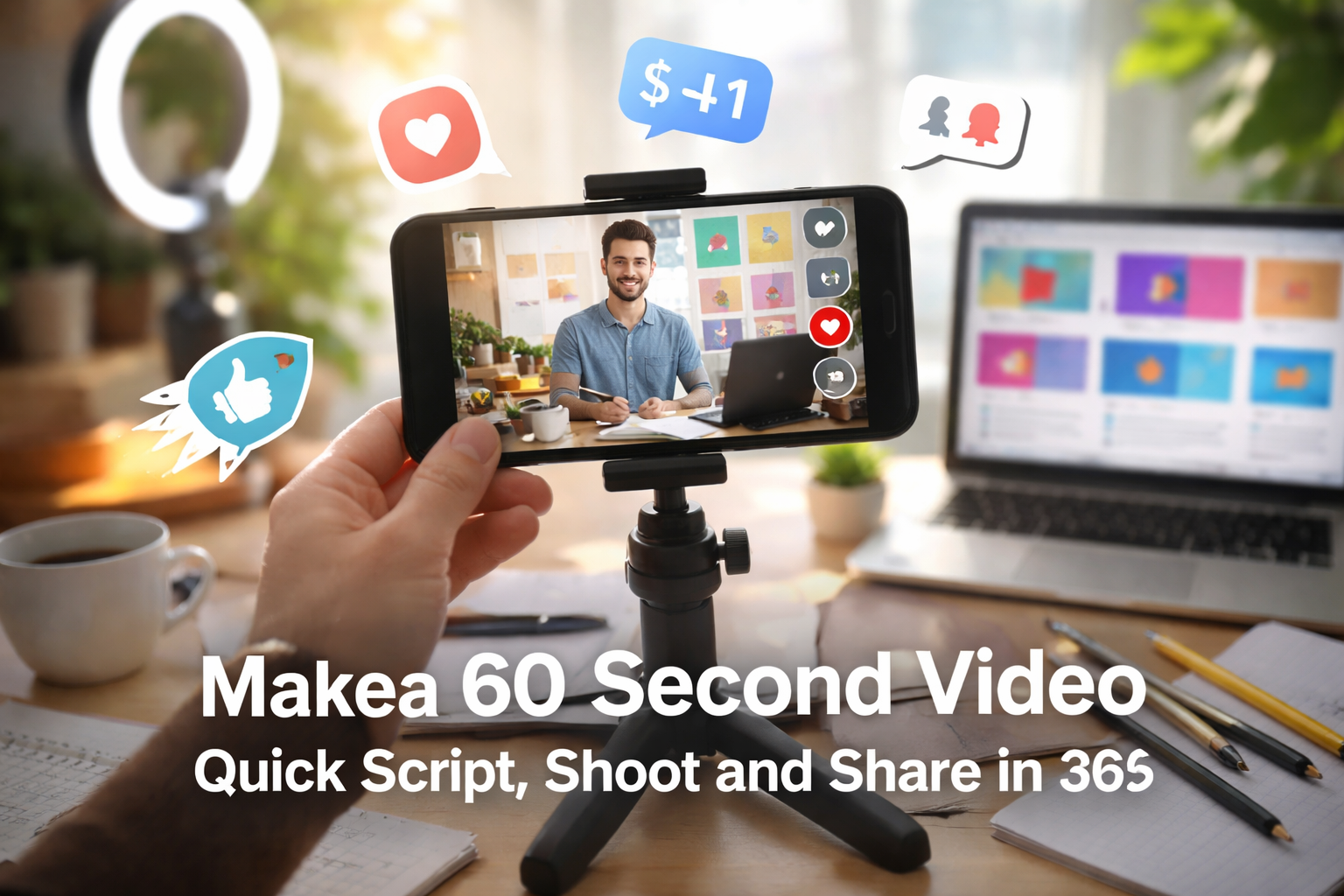 AI generated post header