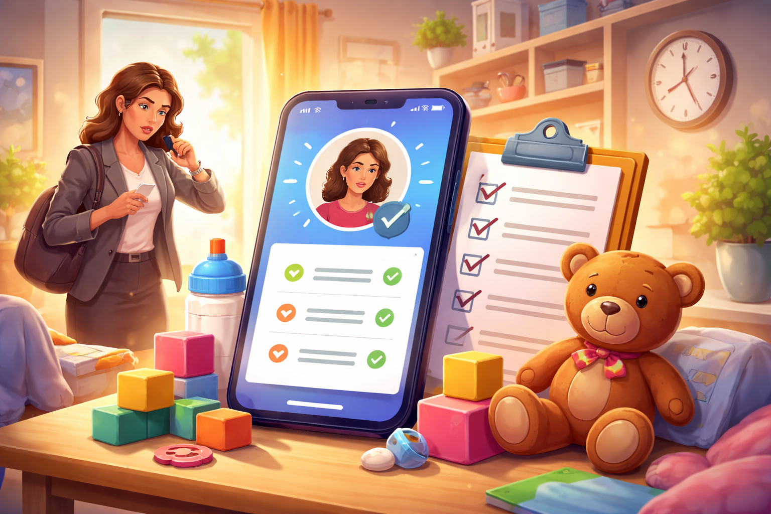 AI generated post header