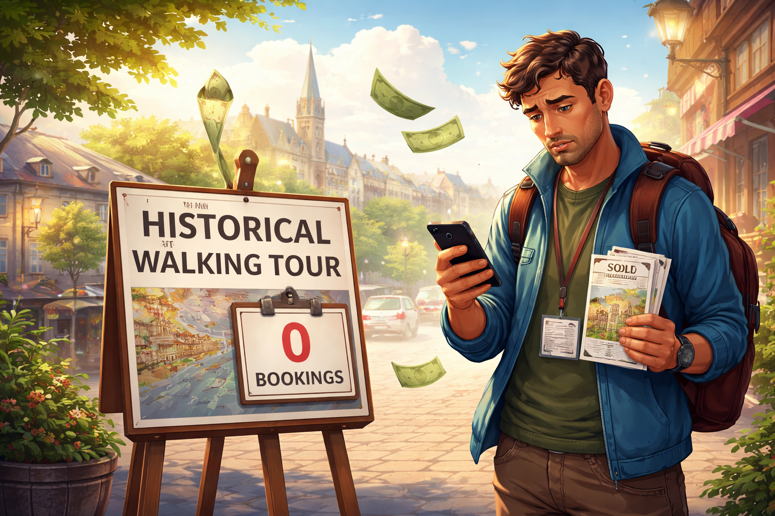 AI generated post header