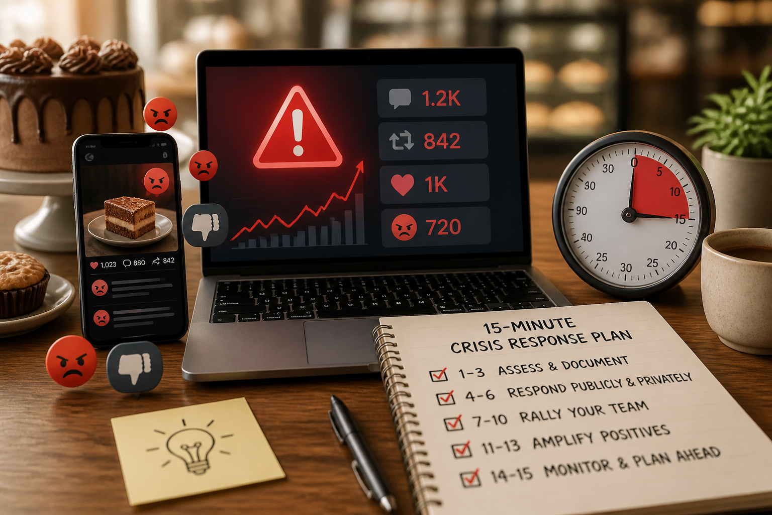 15-Minute Viral Complaint Response Plan