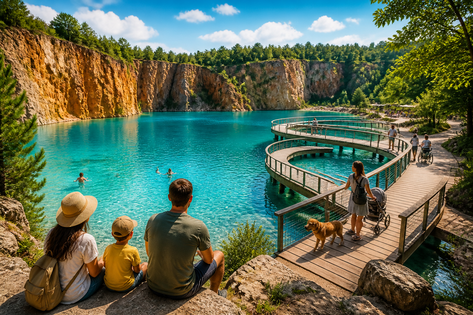 Discover Jaworzno Exotic Quarry Park
